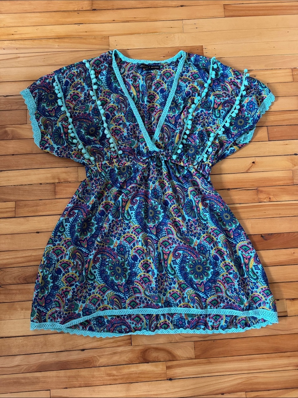 America & Beyond paisley dress